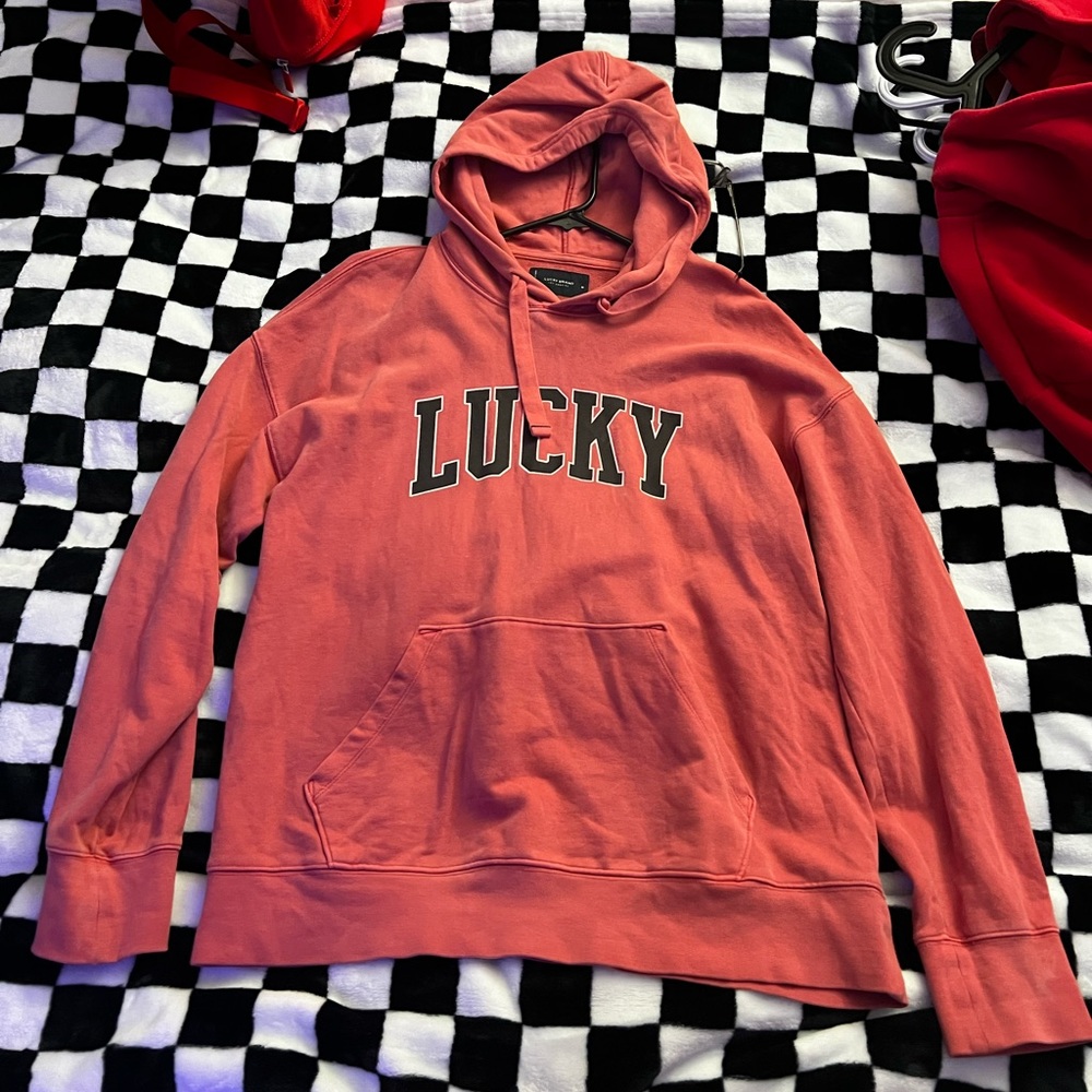 lucky brand mens hoodie